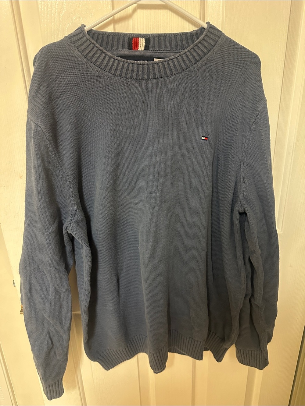 Tommy Hilfiger Light Slate Blue Crewneck Sweater